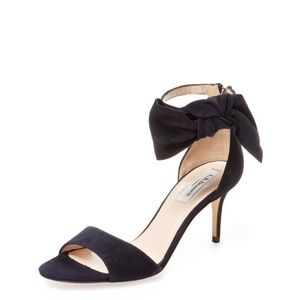 LK Bennett Suede Heeled Sandals Size 7